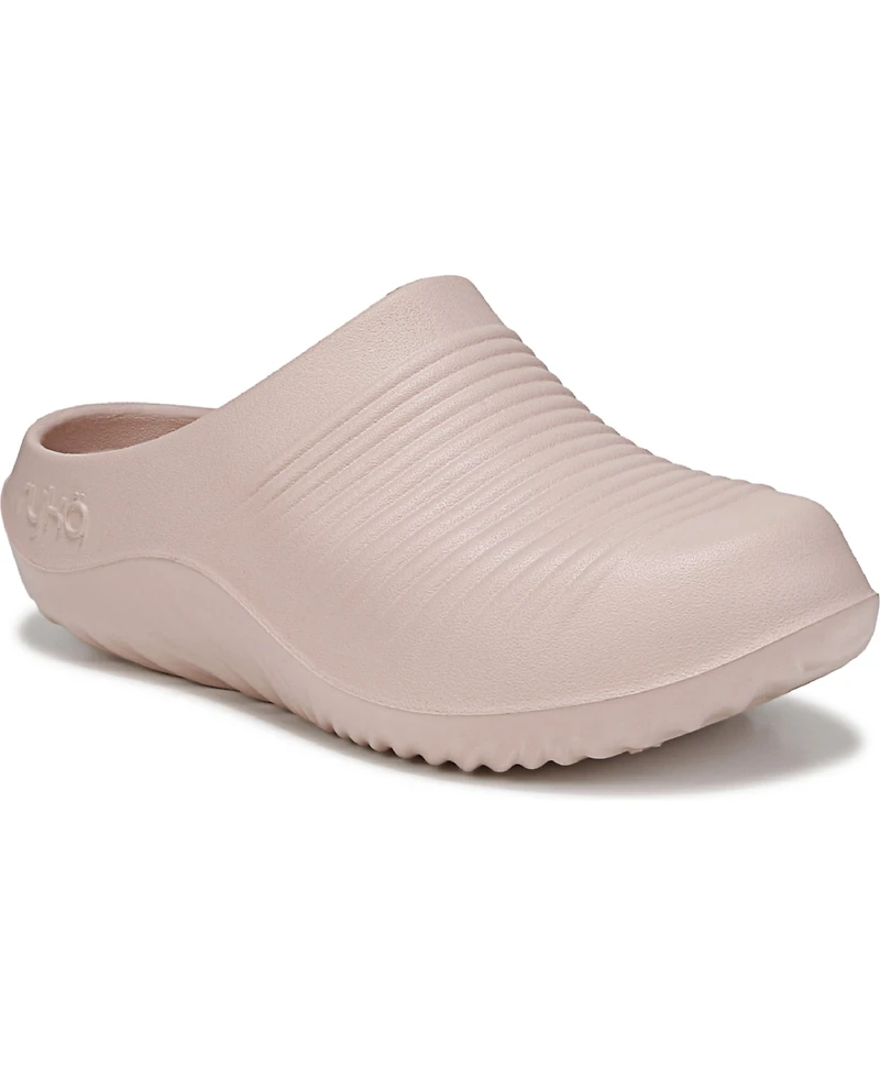 Ryka Women's Echo Recovery Round Toe Slip On Clogs