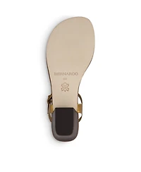 Bernardo Footwear Goya T-Strap Demi-heel Sandal
