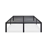 Slickblue California King Heavy-Duty Metal Platform Bed Frame with Adjustable Height and Sturdy Support