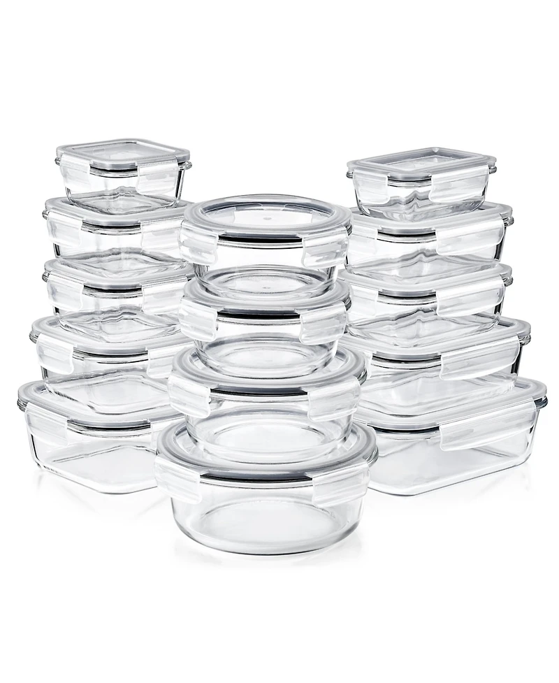 Sorbus -Piece Glass Food Storage Containers with Lids