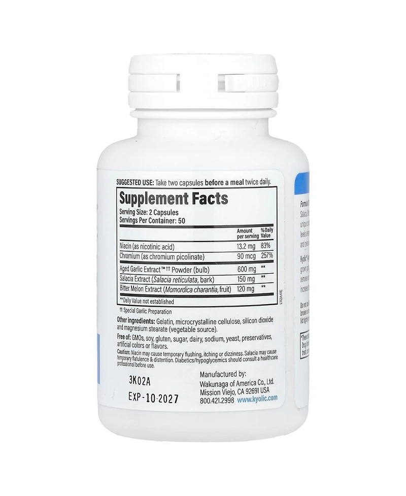 Kyolic Blood Sugar Balance