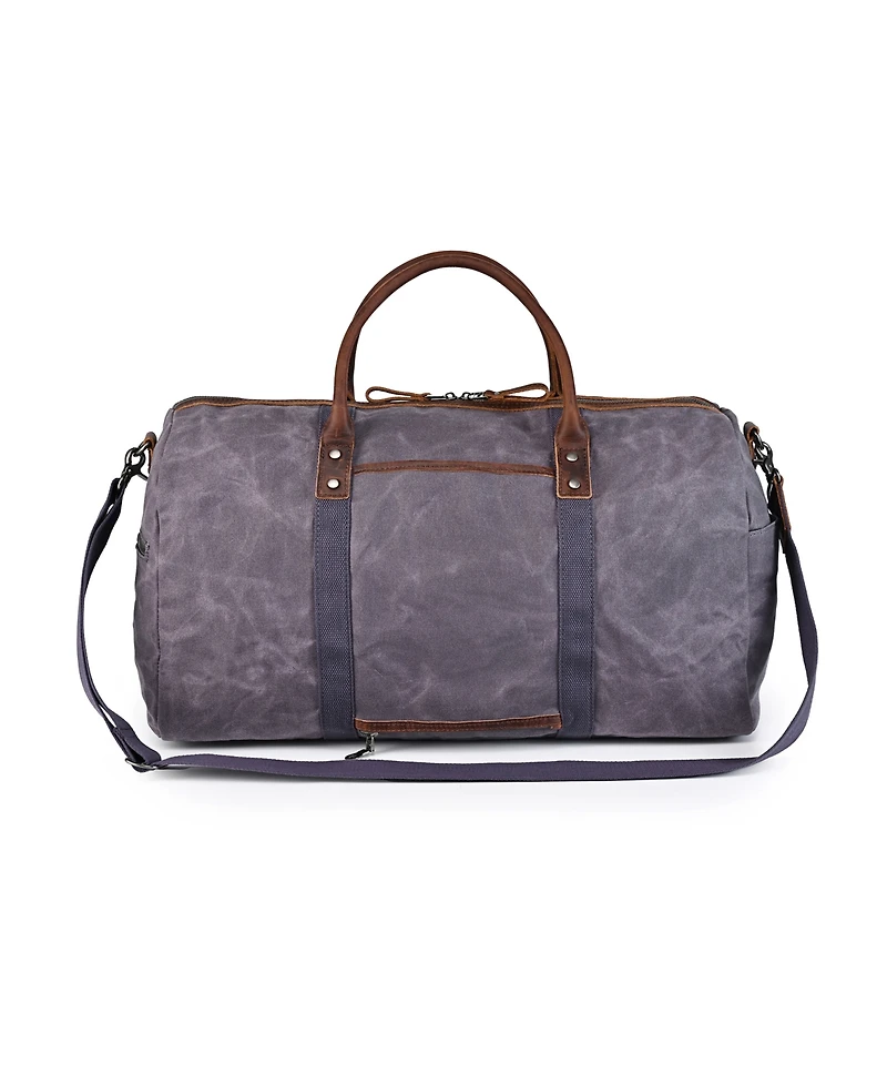 Tsd Brand Hillside Bee-Wax Canvas Duffel Bag