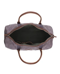 Tsd Brand Hillside Bee-Wax Canvas Duffel Bag