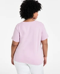 Levi's Plus Cotton Perfect Logo Lily T-Shirt