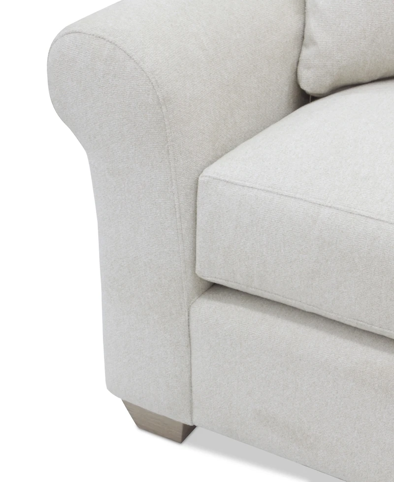 Reiter Fabric 3-Pc. Sectional Sofa, Exclusively at Macy's