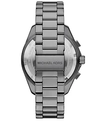 Michael Kors Men's Maritime Chronograph Gunmetal Stainless Steel Watch, 45mm