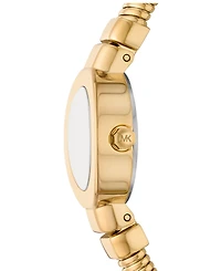 Michael Kors Women's Gramercy Two-Hand Gold-Tone Stainless Steel Watch, 21mm