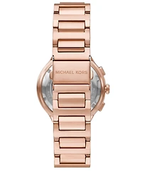Michael Kors Women's Gramercy Chronograph Rose Gold-Tone Stainless Steel Watch, 40mm