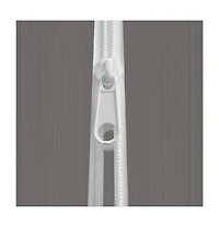 Party Tent with 4 Mesh Sidewalls 13.1'x29.5' White