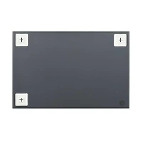 vidaXL Wall Mirror 23.6"x15.7" Rectangular Glass