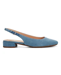 Easy Spirit Women's Cassius eFlex Low Block Heel Slingback Pumps