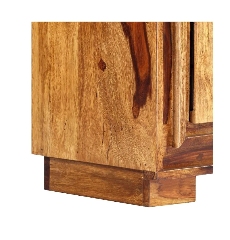 Tv Stand 46.5"x11.8"x15.7" Solid Wood Sheesham