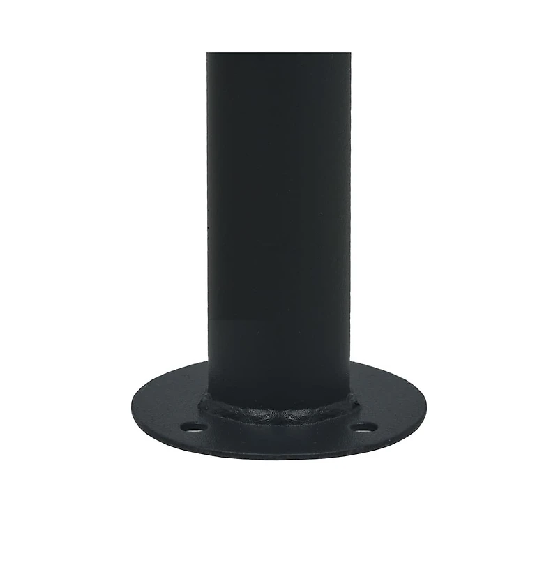 Gazebo Pavilion Tent Canopy 9.8ft x9.8ft Steel Anthracite