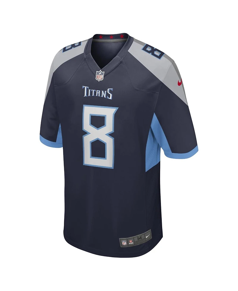 Nike Men's Will Levis Navy Tennessee Titans Game Jersey