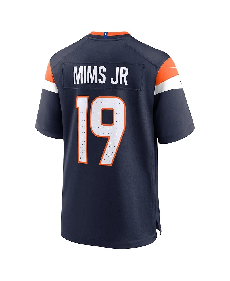 Nike Men's Marvin Mims Jr Navy Denver Broncos Alternate Game Jersey