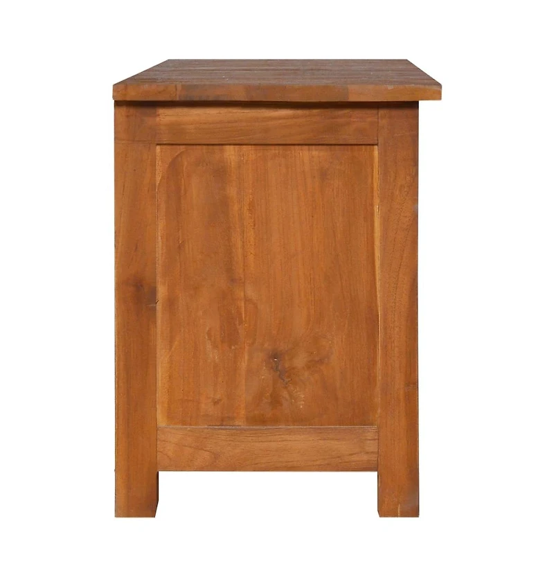 Tv Stand 39.4"x11.8"x15.7" Solid Wood Teak