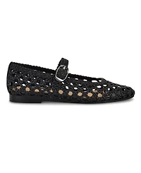 Nine West Women's Halie Woven Mary Jane Flats