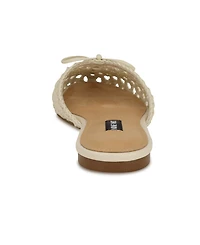 Nine West Women's Lolah Woven Slip-On Mules
