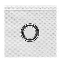 vidaXL Storage Boxes with Covers 4 pcs 11"x11"x11" White