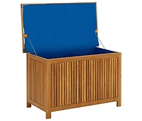 Patio Storage Box 35.4"x19.7"x22.8" Solid Wood Acacia