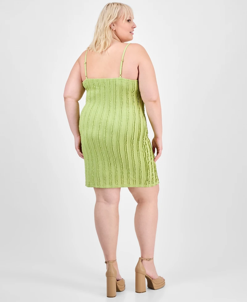 Madden Girl Trendy Plus Size Mini Dress