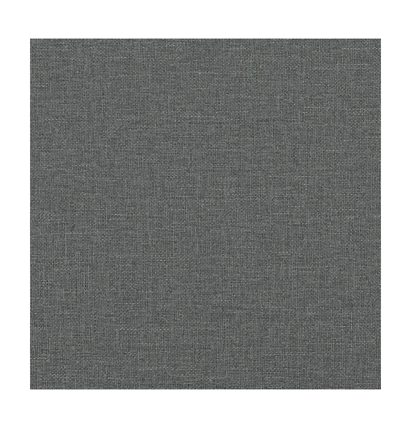 vidaXL Footstool Dark Gray 27.6"x21.7"x16.1" Fabric