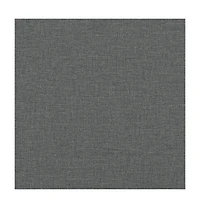 vidaXL Footstool Dark Gray 27.6"x21.7"x16.1" Fabric