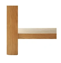 Coffee Table 35.4"x17.7"x15.7" Solid Oak Wood