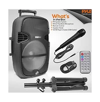 Pyle Portable Bluetooth Pa Speaker System