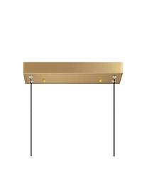 Cwi Lighting 19" Metal Himalayas Integrated Led Island Pool Table Light