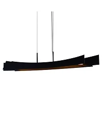Cwi Lighting 10" Metal Candora Integrated Led Island Pool Table Light