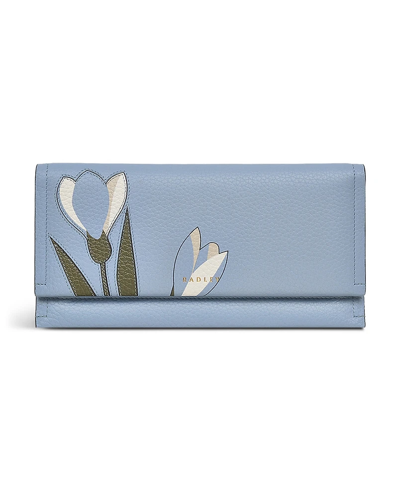 Radley London Oak Street Snowdrops Flapover Wallet