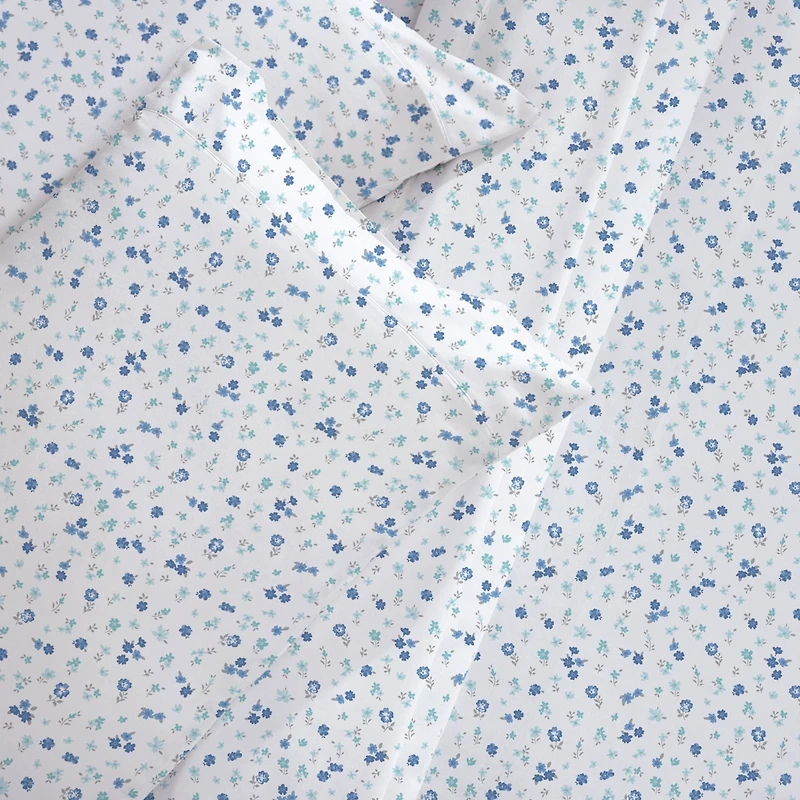 400 Thread Count 100% Cotton Printed Sheet Set