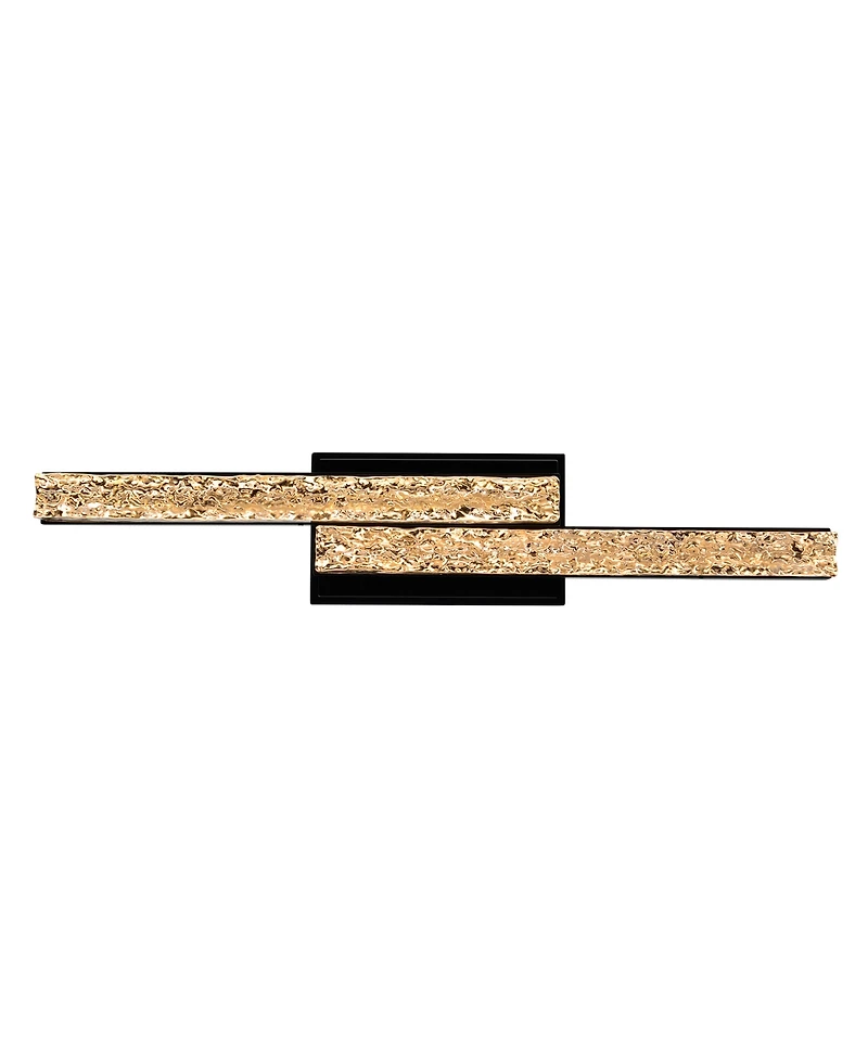 Cwi Lighting 4.3" Metal Stagger Integrated Led Vanity Light