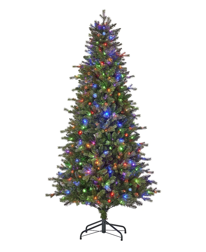 Seasonal 6ft Palmetto Pine Tree, 350 Dual Led Lights