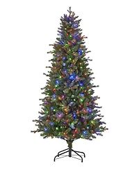 Seasonal 6ft Palmetto Pine Tree, 350 Dual Led Lights