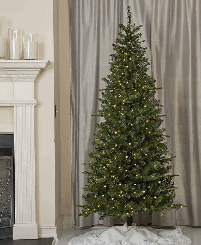 Seasonal 7ft Dakota Pine Artificial Tree, 350 Dual Led Lights