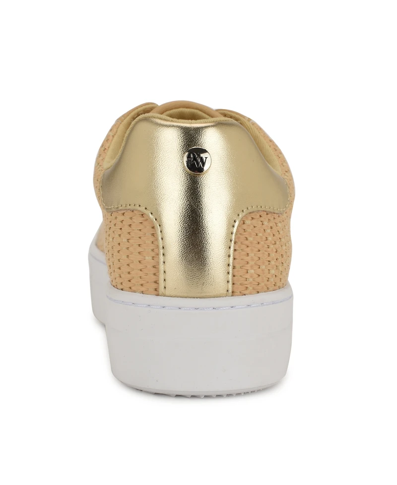 Nine West Women's Gatspy Lace-Up Platform Sneakers