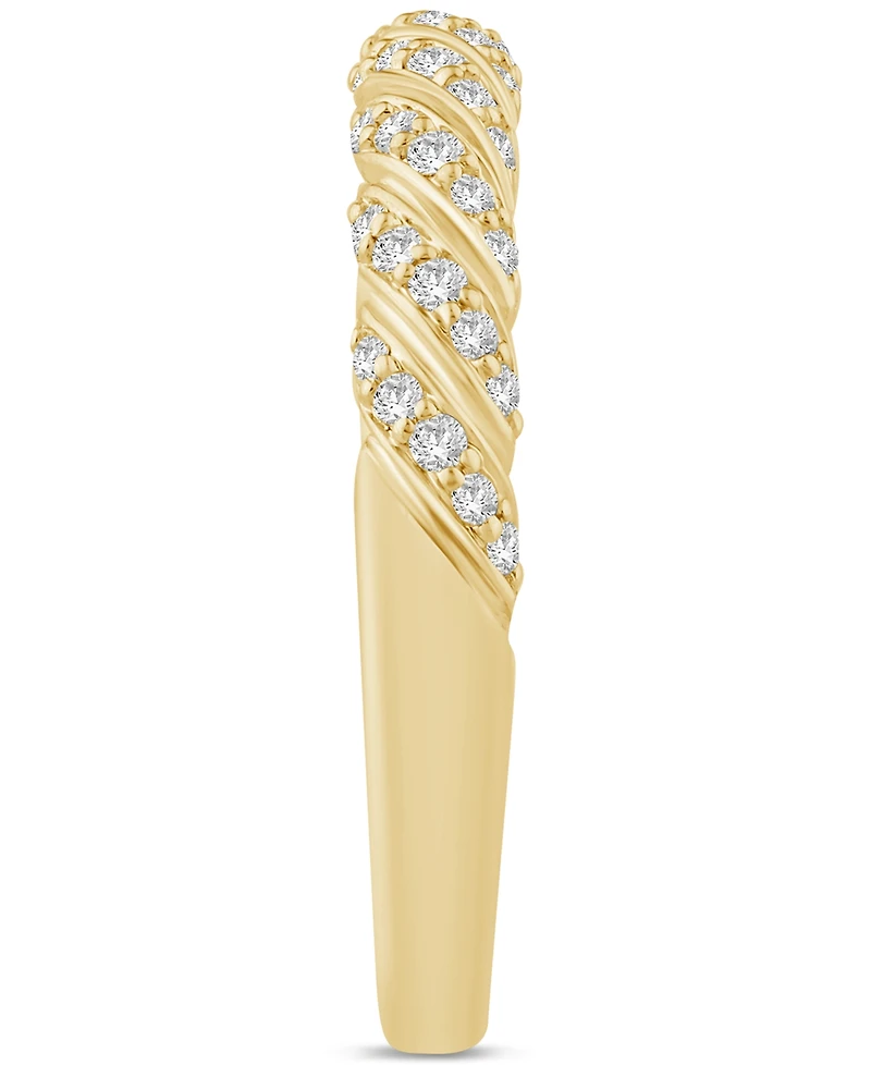 Diamond Wedding Band (1/4 ct. t.w.) in 14k Gold