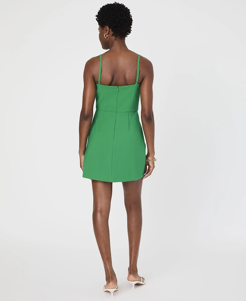 French Connection Women's Whisper Foldover Mini Dress