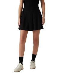 Guess Women's Suzanne Pleated Pull-On Tennis Skirt