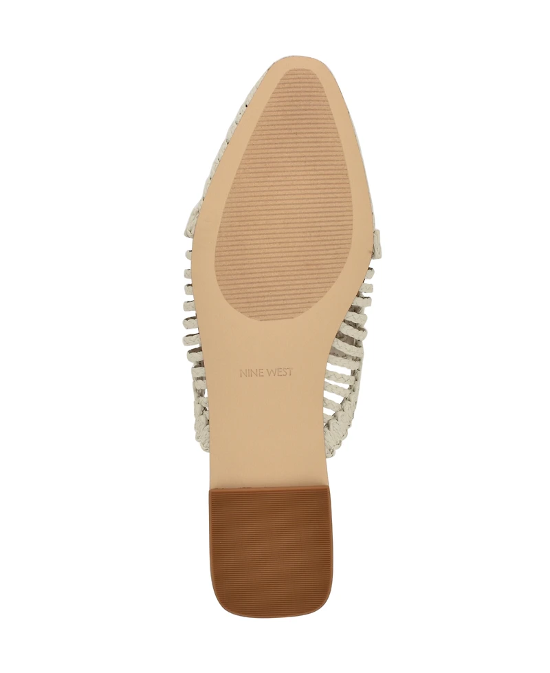 Nine West Women's Campton Woven Slip-On Mules