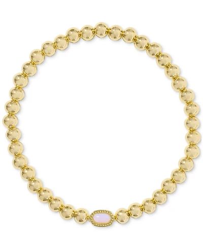 Kendra Scott Mini Elaina Stone Charm Beaded Stretch Bracelet