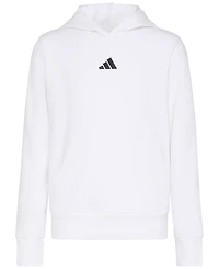 adidas Big Boys Long-Sleeve Essentials Small Logo Pullover Hoodie