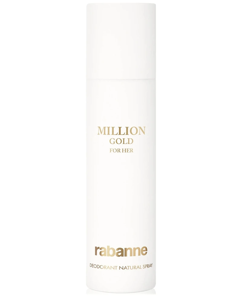 Rabanne Million Gold For Her Deodorant Spray, 5.1 oz.