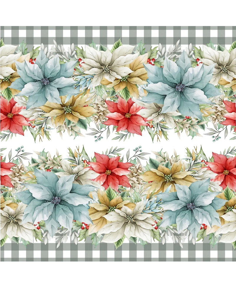 Laural Home Glad Tidings Set of 4 Napkin, 20" x 20"