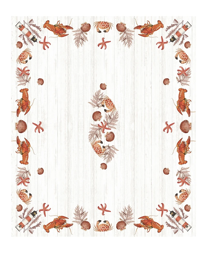 Laural Home Seafood Shack Tablecloth