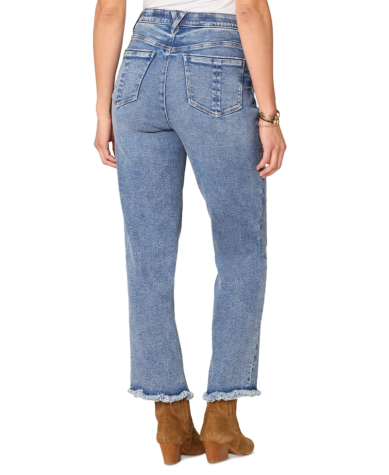 Democracy Women's "Ab"solution Spliced-Seam Step-Hem Ankle Jeans