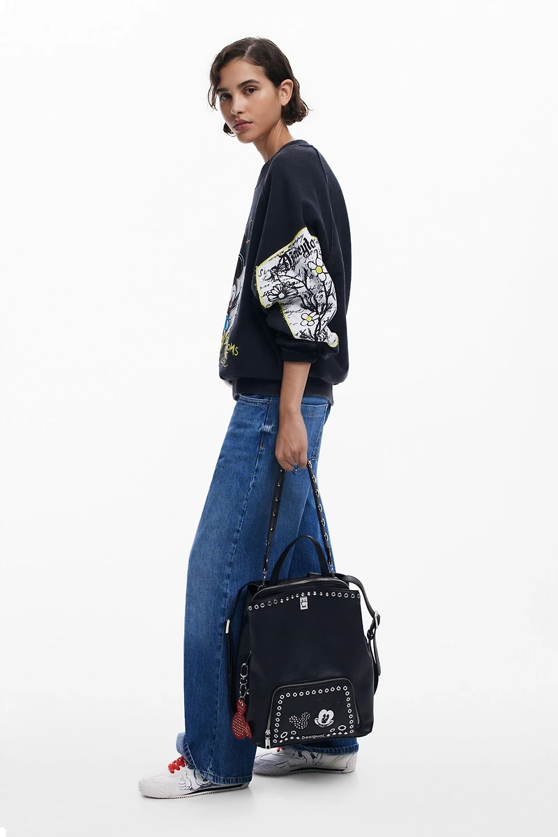 Desigual Women's Mickey Mouse studded backpack