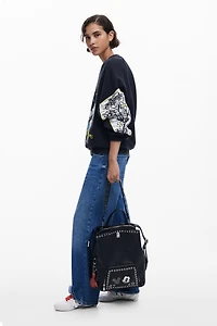 Desigual Women's Mickey Mouse studded backpack